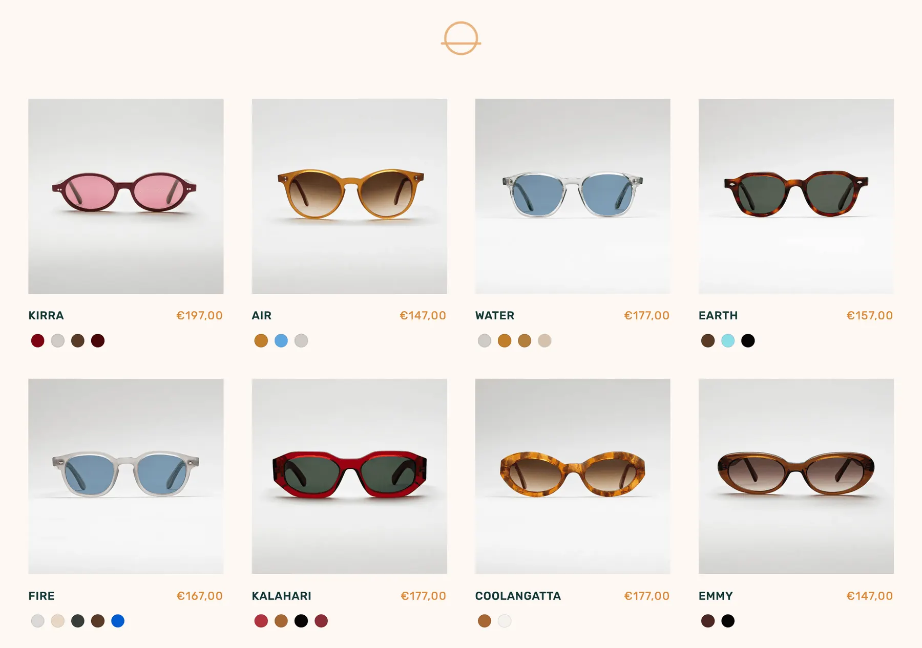 Mireye shades collection